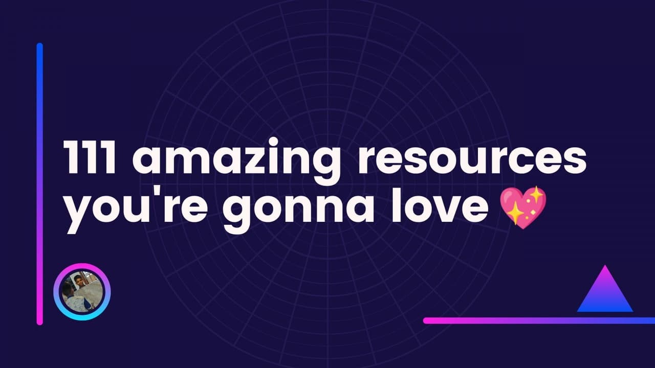 111 amazing resources you're gonna love π